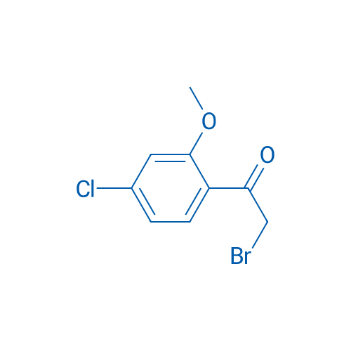 2-Bromo-1-(4-chloro-2-methoxyphenyl)ethanone 250mg