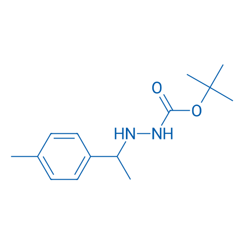tert-Butyl 2-(1-(p-tolyl)ethyl)hydrazinecarboxylate 250mg