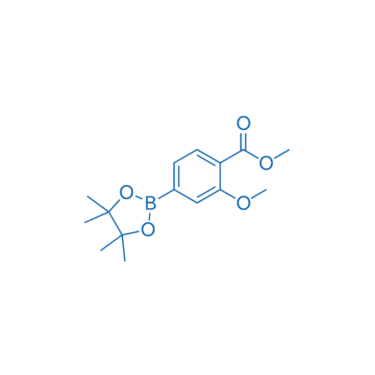 Methyl 2-methoxy-4-(4,4,5,5-tetramethyl-1,3,2-dioxaborolan-2-yl)benzoate 250mg