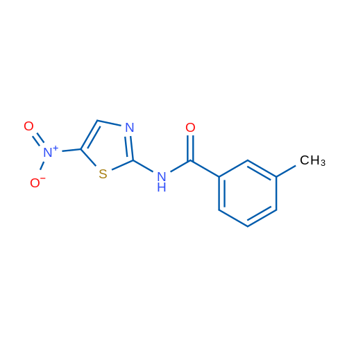 3-Methyl-N-(5-nitro-1,3-thiazol-2-yl)benzamide 1g