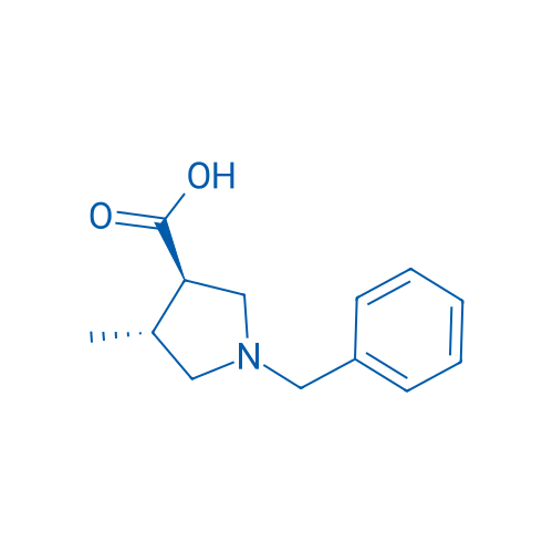 (3R,4R)-1-Benzyl-4-methylpyrrolidine-3-carboxylic acid 1g