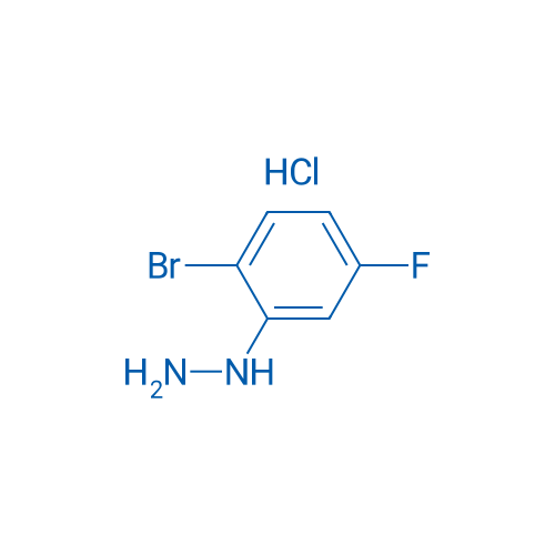 (2-Bromo-5-fluorophenyl)hydrazine hydrochloride 100mg