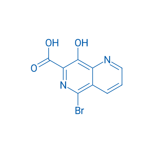 5-bromo-8-hydroxy-1,6-naphthyridine-7-carboxylic acid 250mg