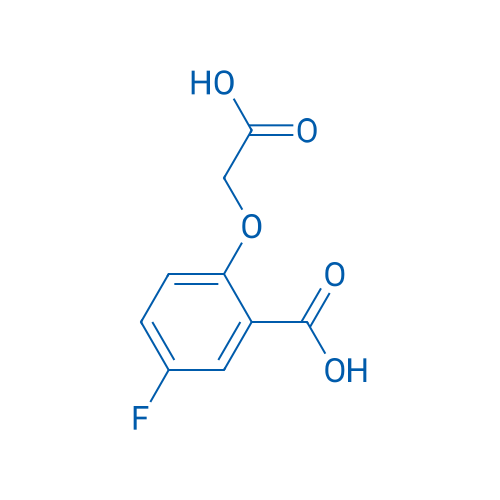 2-(Carboxymethoxy)-5-fluorobenzoic acid 1g