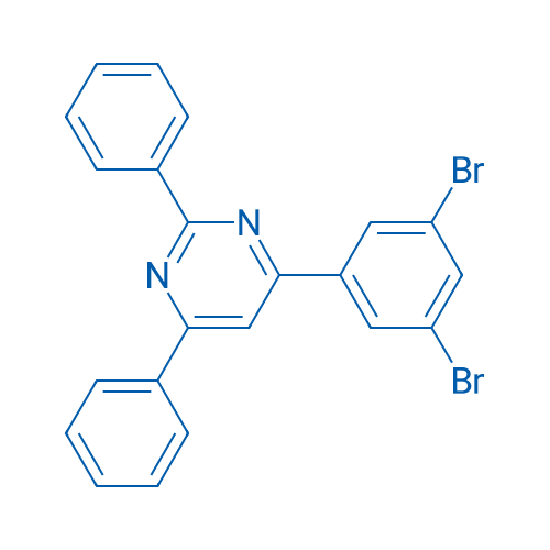 4-(3,5-Dibromophenyl)-2,6-diphenylpyrimidine 250mg