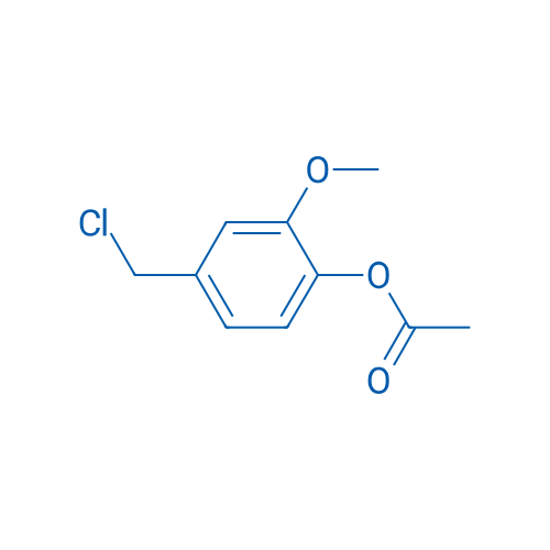 4-(Chloromethyl)-2-methoxyphenyl acetate 1g
