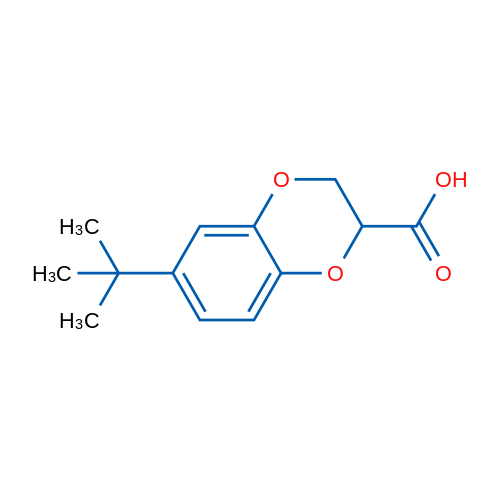 6-(tert-Butyl)-2,3-dihydrobenzo[b][1,4]dioxine-2-carboxylic acid 1g