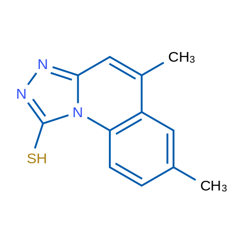 5,7-Dimethyl-[1,2,4]triazolo[4,3-a]quinoline-1-thiol 5g