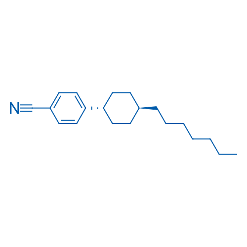 4-(trans-4-Heptylcyclohexyl)benzonitrile 1g