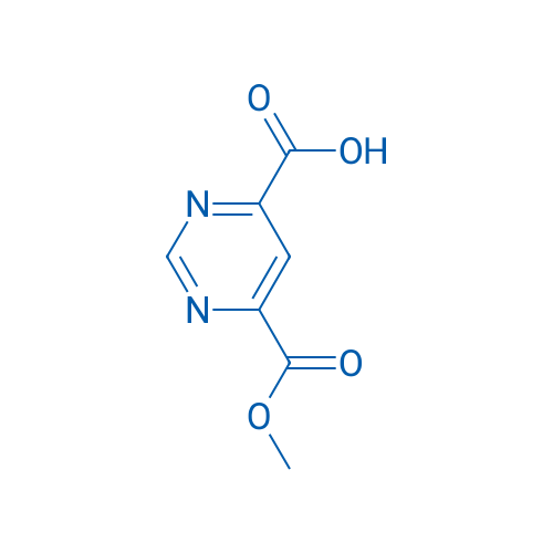 6-(Methoxycarbonyl)pyrimidine-4-carboxylic acid 250mg