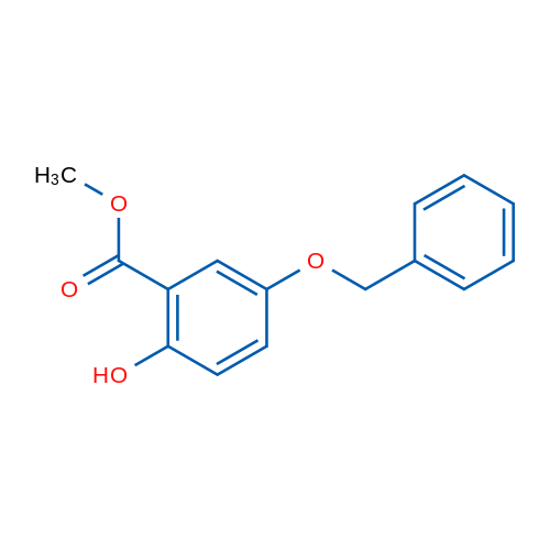 Methyl 5-(benzyloxy)-2-hydroxybenzoate 100mg