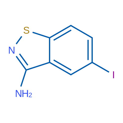 5-Iodobenzo[d]isothiazol-3-amine 100mg