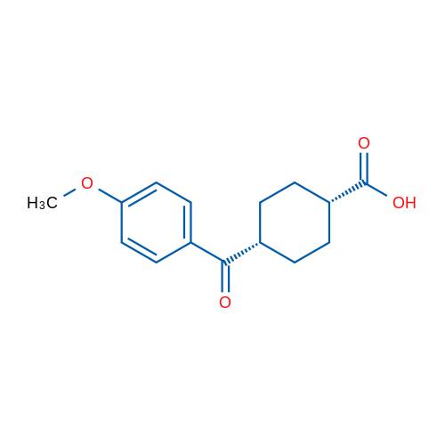 cis-4-(4-Methoxybenzoyl)cyclohexanecarboxylic acid 1g