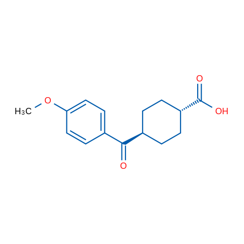 trans-4-(4-Methoxybenzoyl)cyclohexanecarboxylic acid 1g