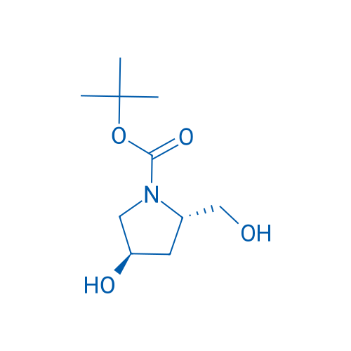 tert-Butyl (2S,4R)-4-hydroxy-2-hydroxymethylpyrrolidine-1-carboxylate 10g