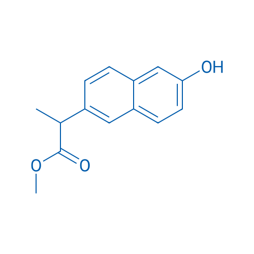 2-(6-Hydroxy-naphthalen-2-yl)-propionic acid methyl ester 1g