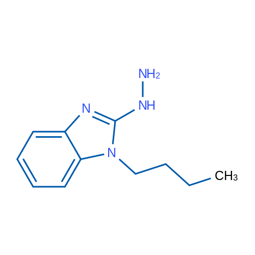 1-Butyl-2-hydrazinyl-1H-benzo[d]imidazole 1g