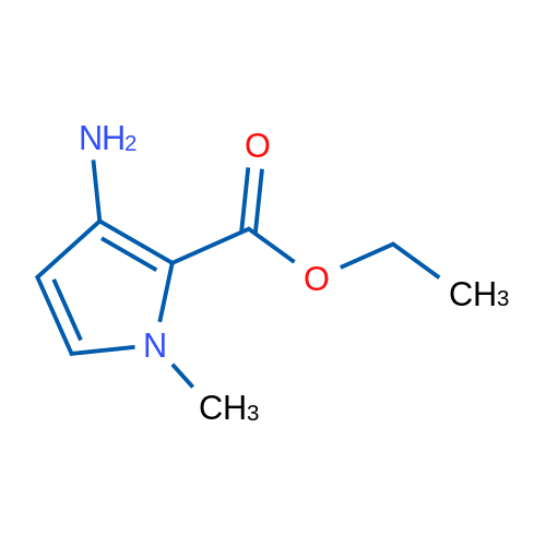 Ethyl 3-amino-1-methyl-1H-pyrrole-2-carboxylate 1g