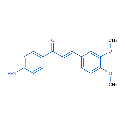 1-(4-Aminophenyl)-3-(3,4-dimethoxyphenyl)prop-2-en-1-one 5g