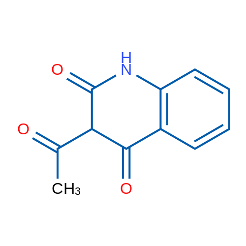 3-Acetylquinoline-2,4(1H,3H)-dione 1g
