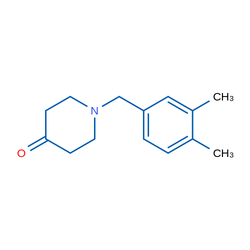 1-(3,4-Dimethylbenzyl)piperidin-4-one 1g