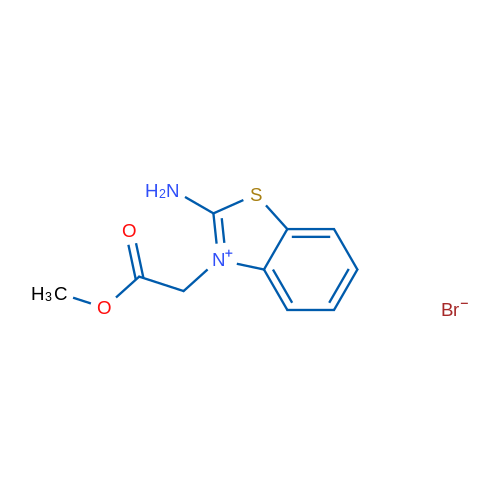 2-amino-3-(2-methoxy-2-oxoethyl)benzo[d]thiazol-3-ium bromide 10g