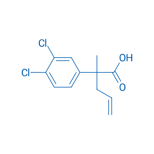2-(3,4-Dichlorophenyl)-2-methylpent-4-enoic acid 250mg