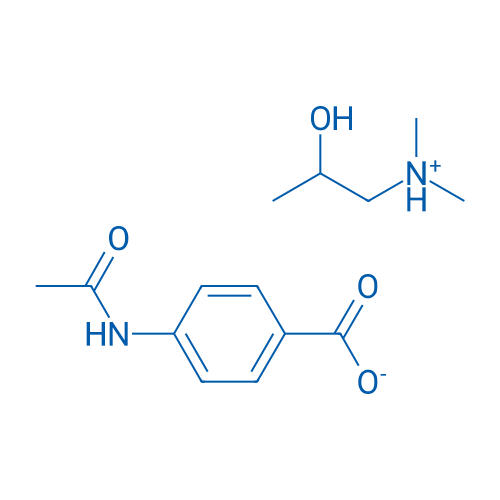 2-Hydroxy-N,N-dimethylpropan-1-aminium 4-acetamidobenzoate 25g