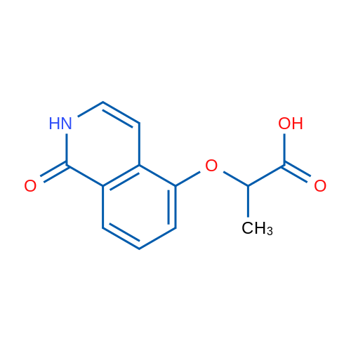2-(1-Oxo-1,2-dihydro-isoquinolin-5-yloxy)-propionic acid 250mg