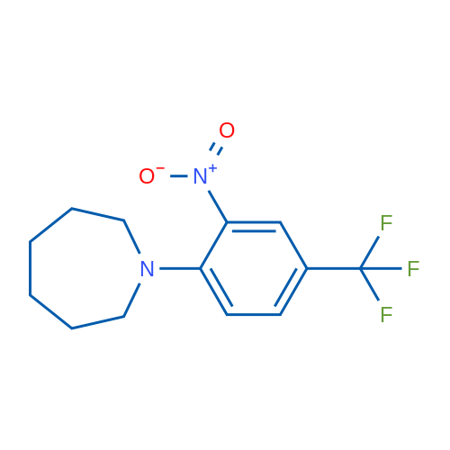 1-(2-Nitro-4-(trifluoromethyl)phenyl)azepane 1g