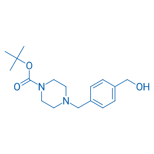 4-[4-(Hydroxymethyl)benzyl]piperazine, N1-BOC protected 1g