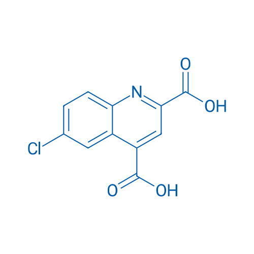 6-Chloroquinoline-2,4-dicarboxylic acid 250mg
