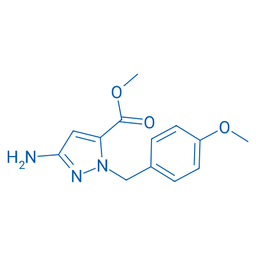 Methyl 3-amino-1-(4-methoxybenzyl)-1H-pyrazole-5-carboxylate 5g