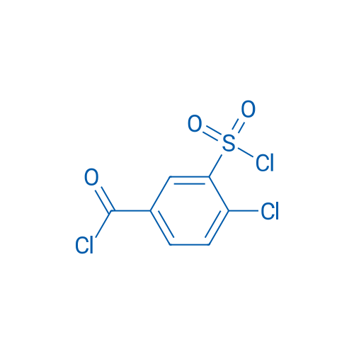 4-Chloro-3-(chlorosulfonyl)benzoyl chloride 1g