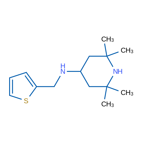 2,2,6,6-Tetramethyl-N-(thiophen-2-ylmethyl)piperidin-4-amine 1g
