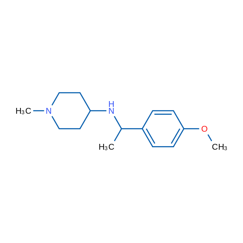 N-(1-(4-Methoxyphenyl)ethyl)-1-methylpiperidin-4-amine 1g