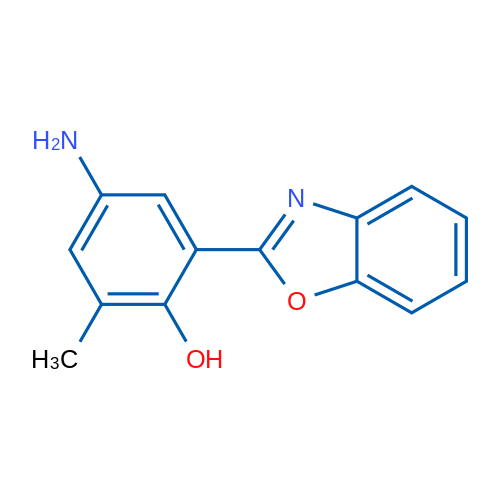 4-Amino-2-(benzo[d]oxazol-2-yl)-6-methylphenol 1g
