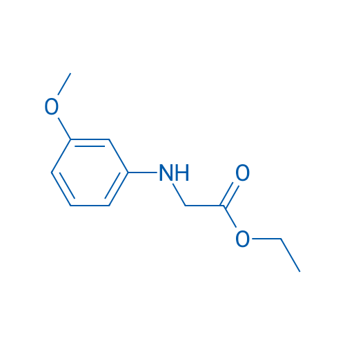 Ethyl 2-((3-methoxyphenyl)amino)acetate 100mg