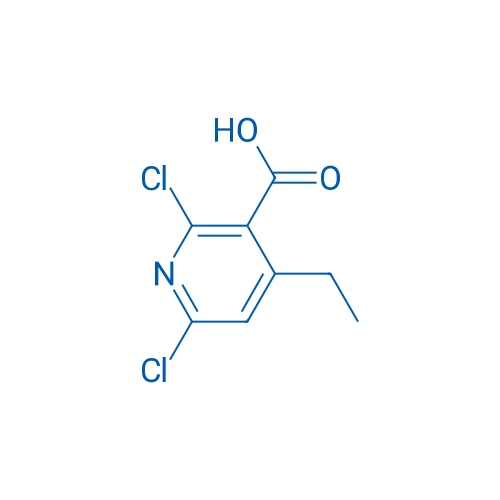 2,6-Dichloro-4-ethylnicotinic acid 1g