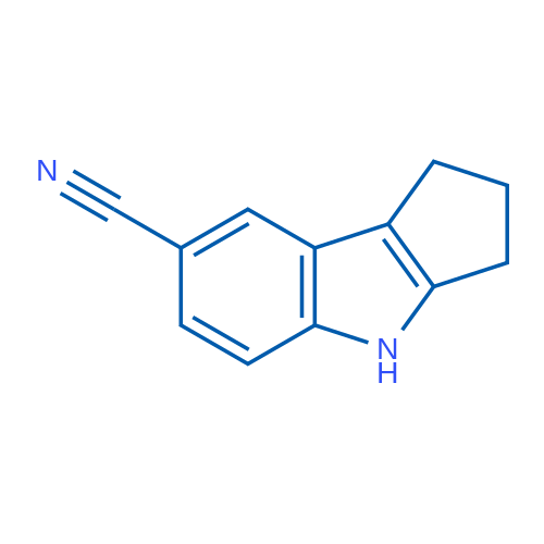 1,2,3,4-Tetrahydrocyclopenta[b]indole-7-carbonitrile 250mg