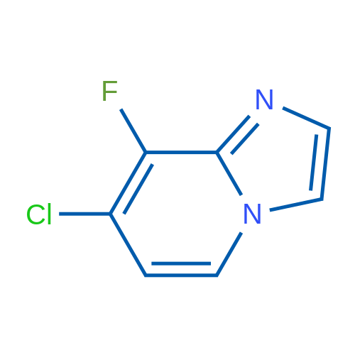 7-Chloro-8-fluoroimidazo[1,2-a]pyridine 100mg