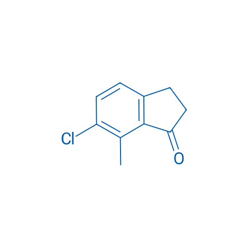 6-Chloro-7-methyl-2,3-dihydro-1H-inden-1-one 250mg