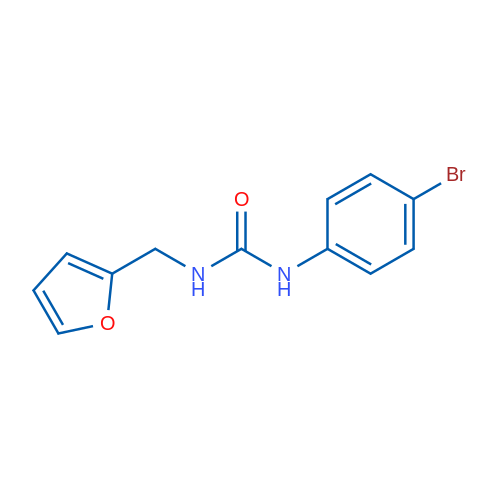 1-(4-Bromophenyl)-3-(furan-2-ylmethyl)urea 1g