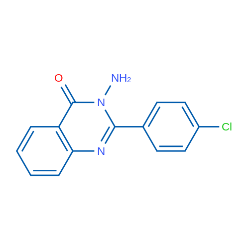 3-Amino-2-(4-chlorophenyl)quinazolin-4(3H)-one 1g