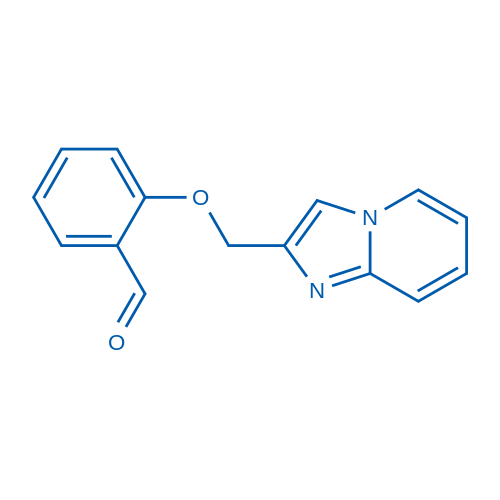 2-{imidazo[1,2-a]pyridin-2-ylmethoxy}benzaldehyde 100mg