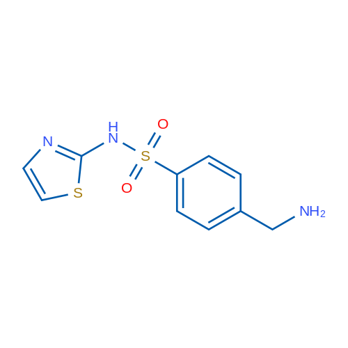 4-(Aminomethyl)-N-(1,3-thiazol-2-yl)benzene-1-sulfonamide 1g