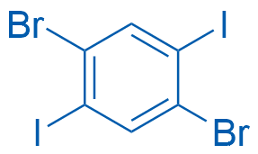1,4-Dibromo-2,5-diiodobenzene 25g