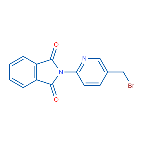 2-(5-(Bromomethyl)pyridin-2-yl)isoindoline-1,3-dione 250mg
