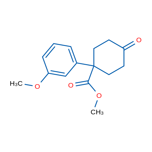 Methyl 1-(3-Methoxyphenyl)-4-oxocyclohexanecarboxylate 250mg