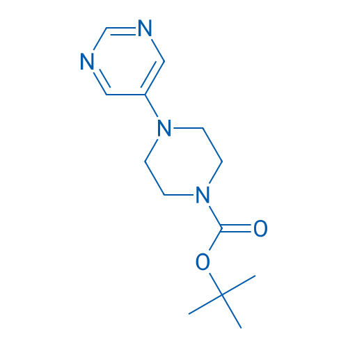 tert-Butyl 4-(pyrimidin-5-yl)piperazine-1-carboxylate 1g